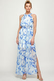Venus Printed Maxi Dress