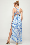 Venus Printed Maxi Dress